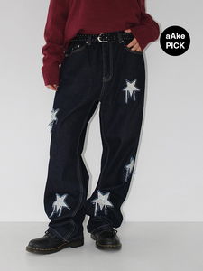 LEATHER STAR DENIM
