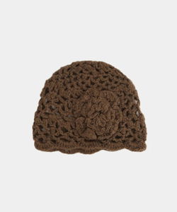 ソフィルーフラワーショートニットビーニー