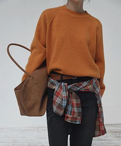 [MADE] Elora 柔軟圓形插肩針織衫