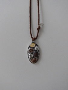 COOKIE GEMSTONE NECKLACE