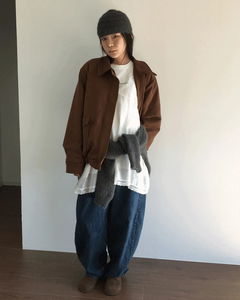 Liam Studded Suede Blouson *Brown Same-Day Shipping Available