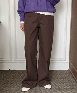 Lacoi wide cotton pants