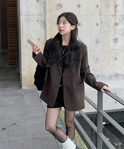 Rune Wool Overfit Long Sleeve Jacket