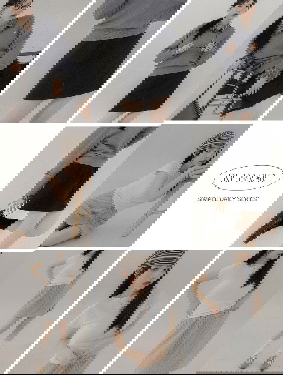 리리앤코 테이턴브 밴딩 미니 스커트