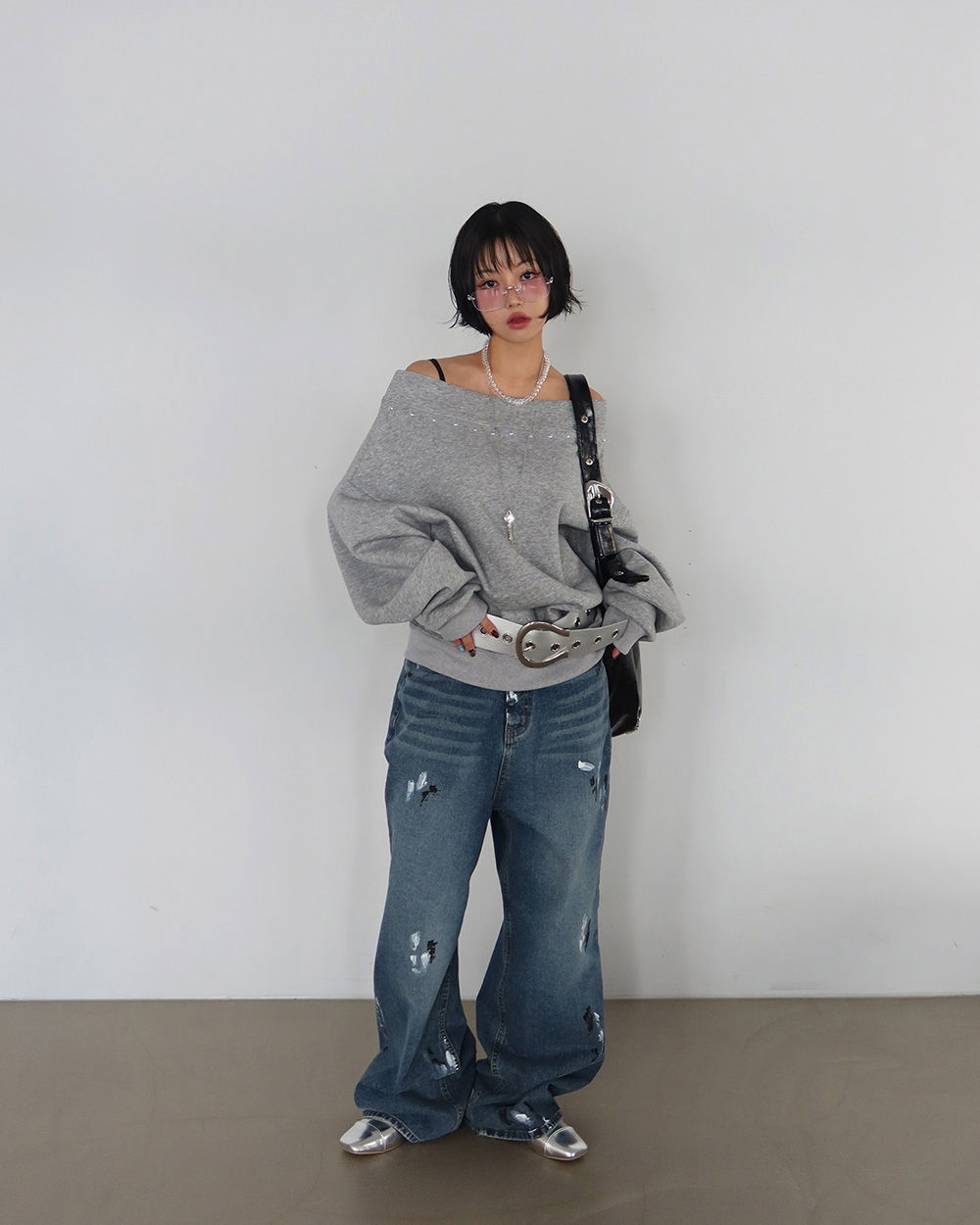 악세사리 모델 착용 이미지-S1L58