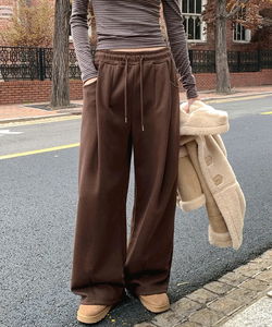 ミルボン2WAYピンタックバンディングワイドトレーニングパンツ