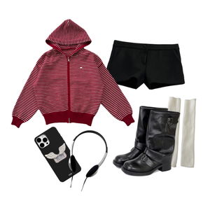 ShortPants,socks,boots 코디