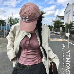 하이브 슬림 단가라 티셔츠