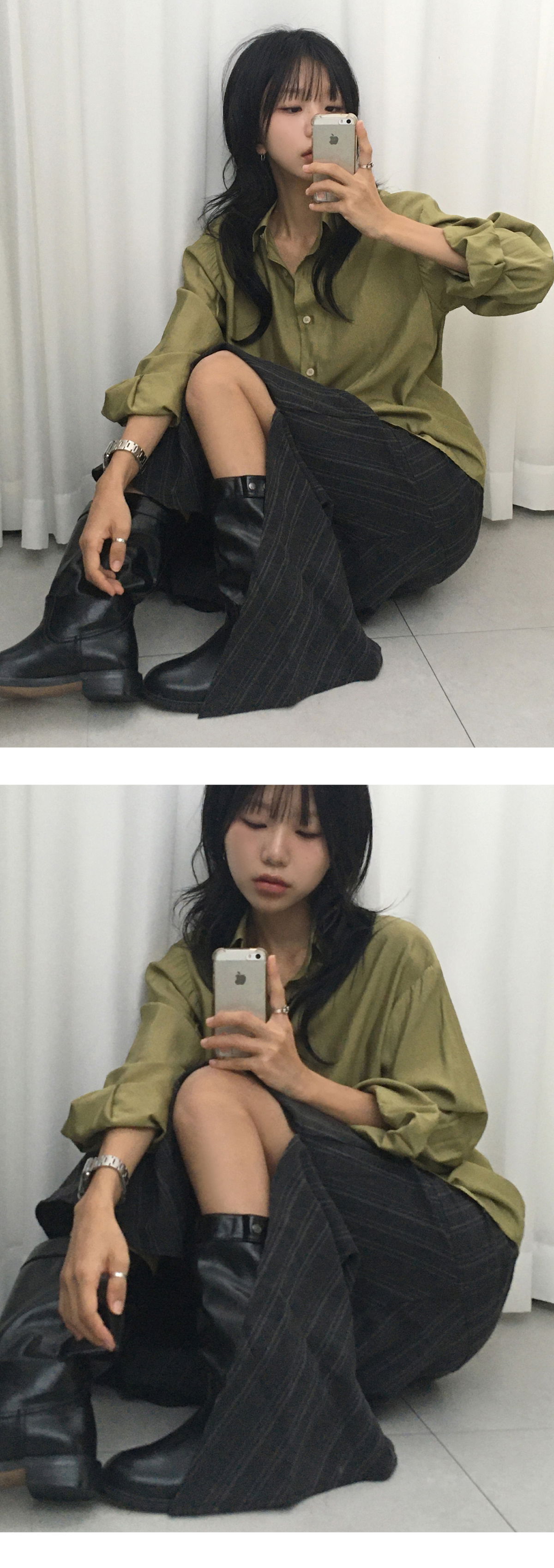 재킷 모델 착용 이미지-S2L42