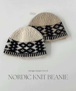 Onjean Nordic Knitwear Beanie - 2 colors