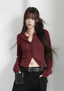 茱莉安T恤&針織外套套裝