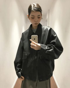 드뮐 그런지 레더 자켓 (2color) *전 컬러 당일 발송 가능