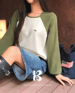 Luffy Nagrang Round Long Sleeve Knit