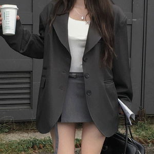 미오 오버핏 블레이저 자켓 -3 color