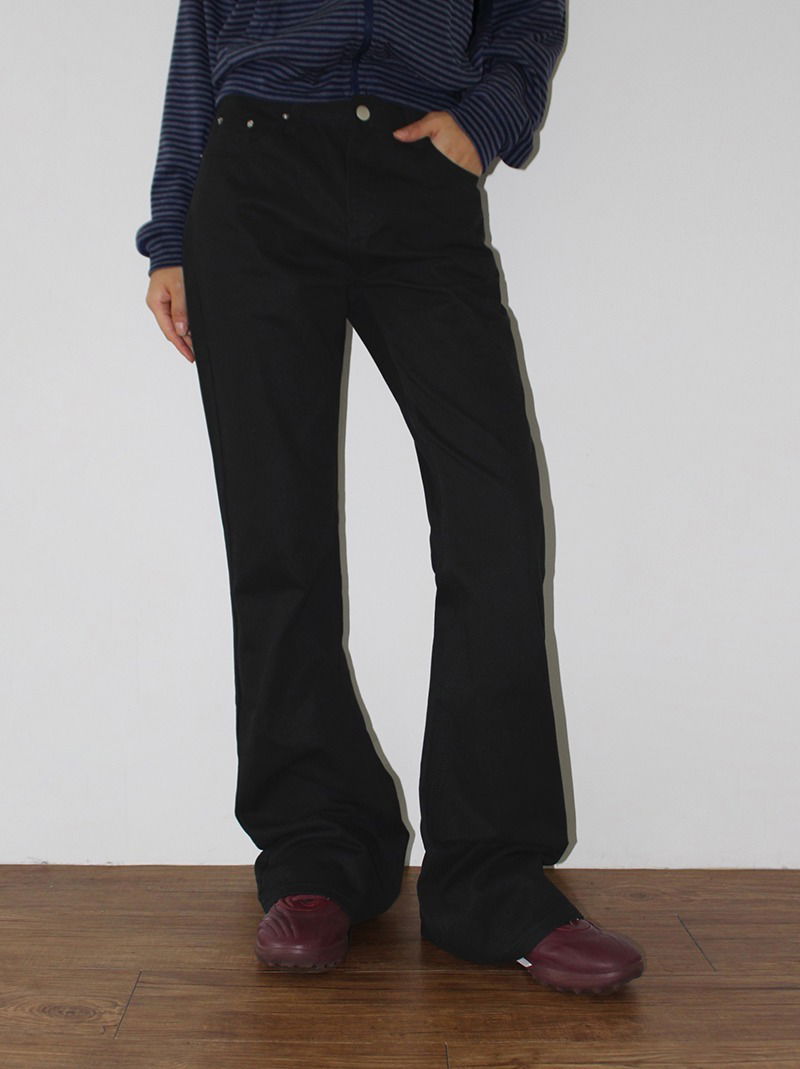 RUDIMENT BOOTCUT PANTS 长裤