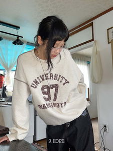 97華盛頓加絨長袖運動衫