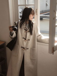 런드리 핸드메이드 떡볶이 롱 코트 (4color)