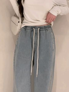 Dリングストリングワイドトレーニングバンディングパンツ