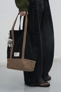 Unisex Easy Canvas Tote Crossbody Bag
