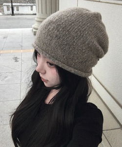 Lasha Wool Shirring Beanie - 8 colors