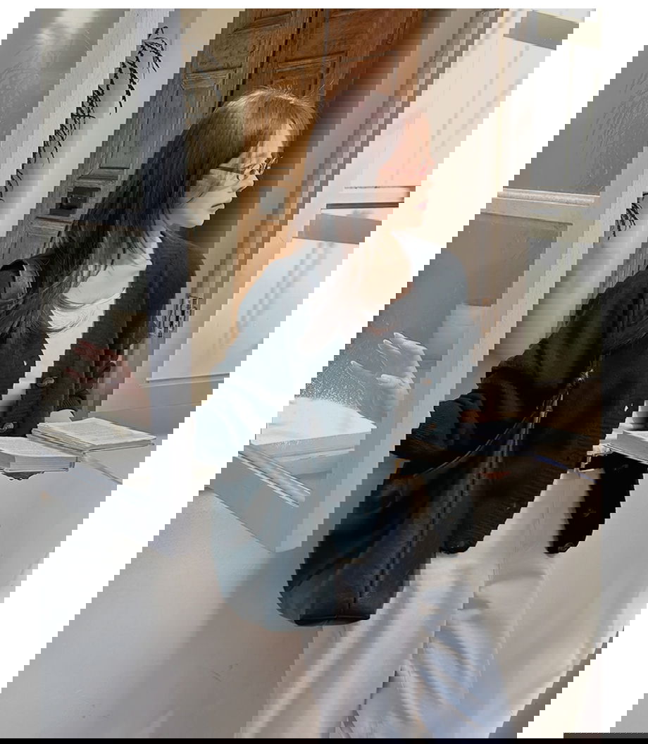 리리앤코 포이드앤 울 스판 루즈핏 니트 가디건