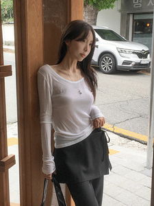 Limit Tencel Round Long Sleeve T-Shirt (5 Colors)