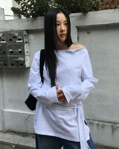 Bello Snap Long Sleeve *White Same-Day Shipping Available