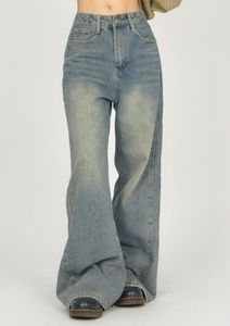 Section Flare Denim Jeans DE060