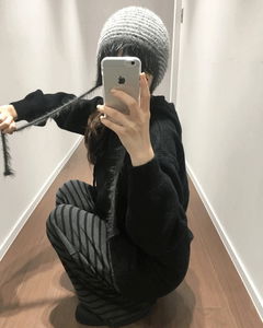 アンゴラボネットビーニー