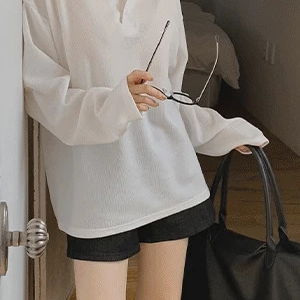 르디니온 스판 카라넥 루즈핏 니트