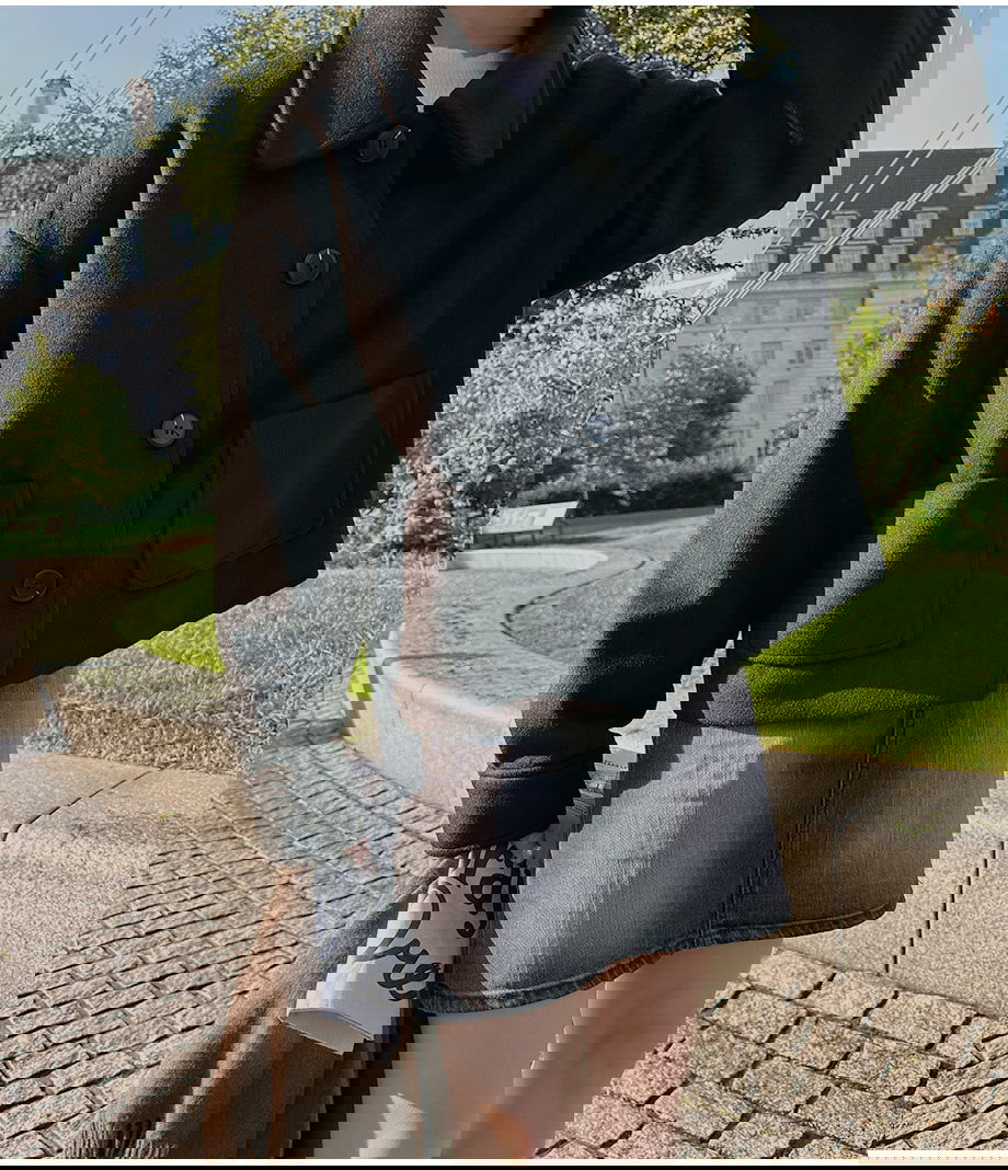 리리앤코 비바트링 싱글 버튼 숏 코트