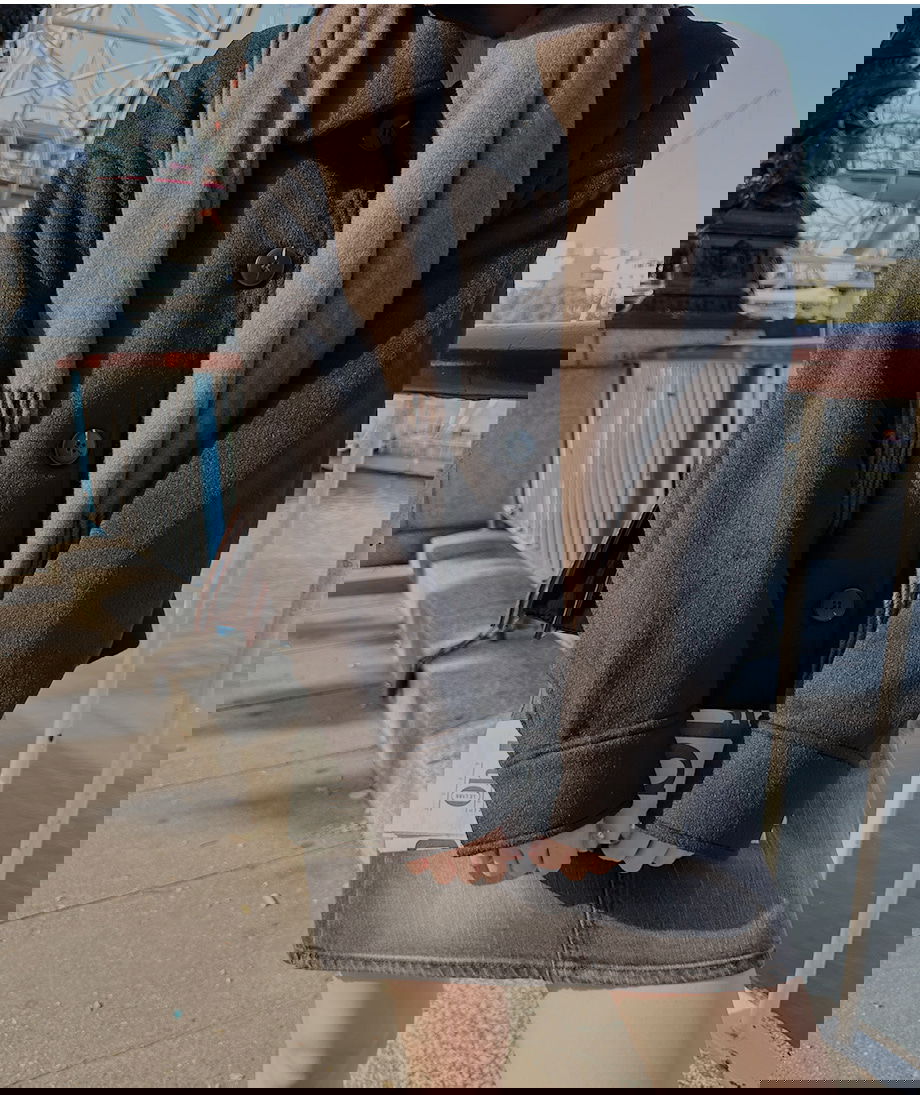 리리앤코 비바트링 싱글 버튼 숏 코트