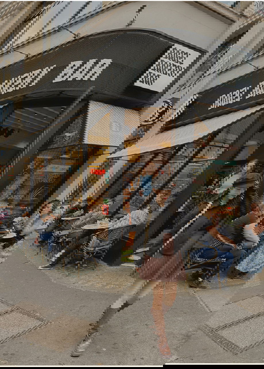 리리앤코 로웬드 겉기모 스판 뒷밴딩 플리츠 치마바지