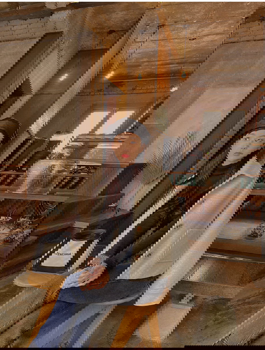 리리앤코 비바트링 싱글 버튼 숏 코트