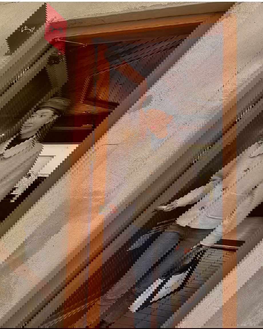 리리앤코 비바트링 싱글 버튼 숏 코트