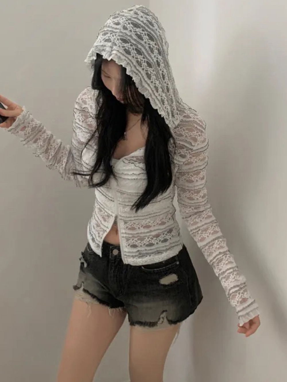 재킷 모델 착용 이미지-S1L18