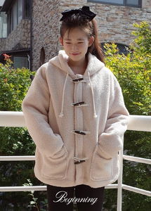 덤블 후드 토글 점퍼