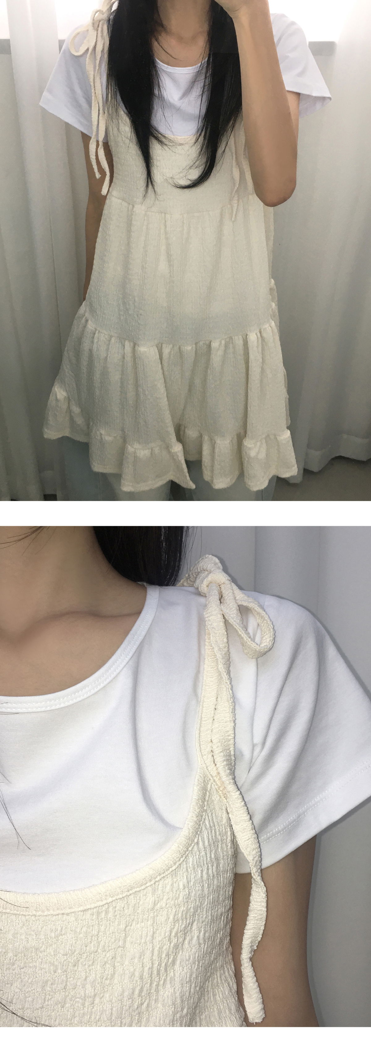 긴팔 티셔츠 모델 착용 이미지-S1L9