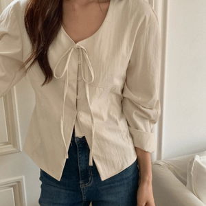 바이엘 스트랩 블라우스