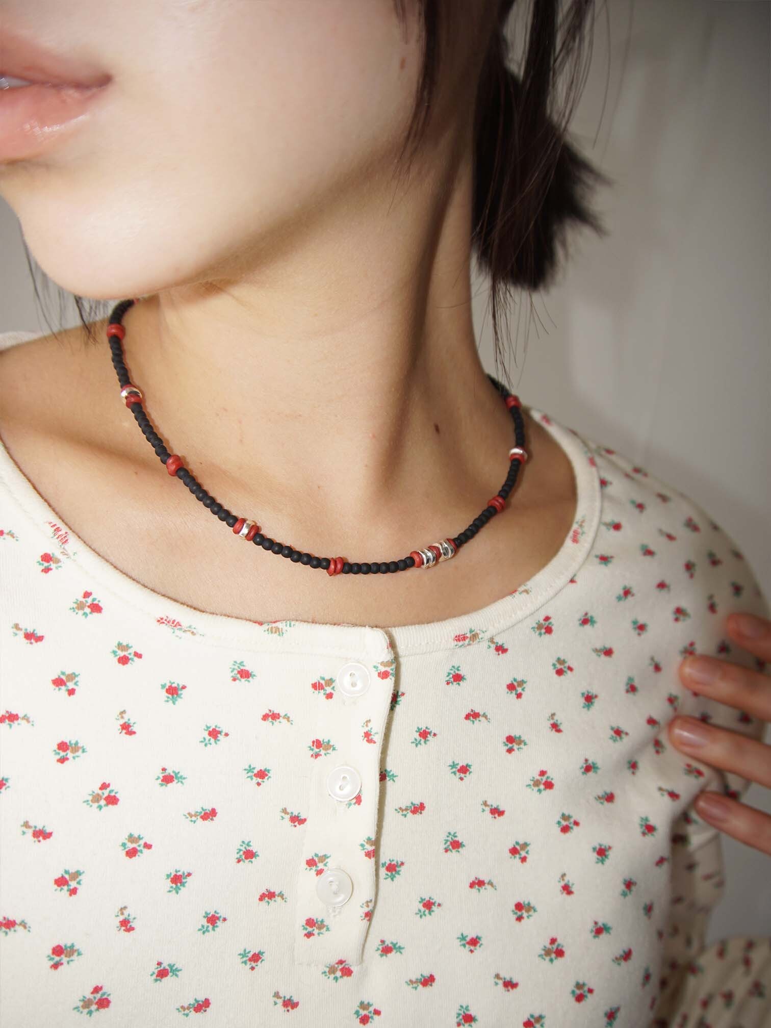 헤이즈 레드 necklace