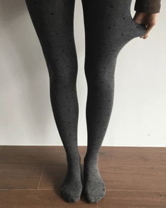 Peach Cotton Dot Tights *All colors available for same-day shipping
