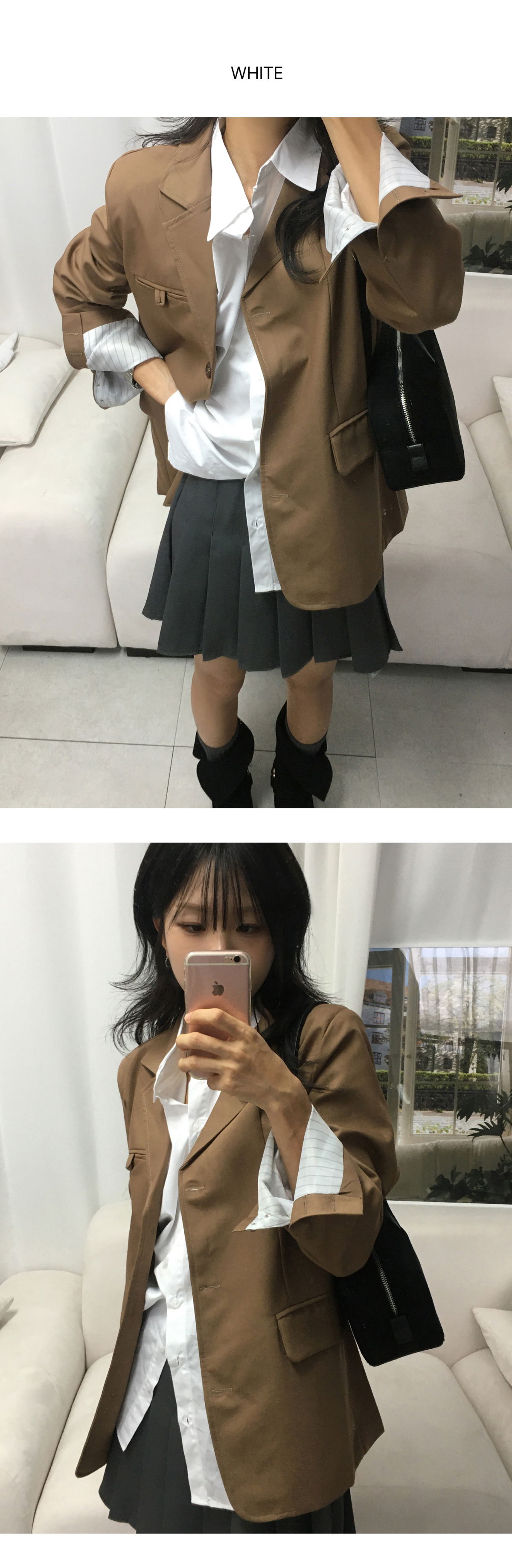 夾克 模特穿著形象-S1L20