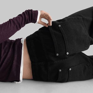 베디엘 코튼 핀턱 와이드 팬츠