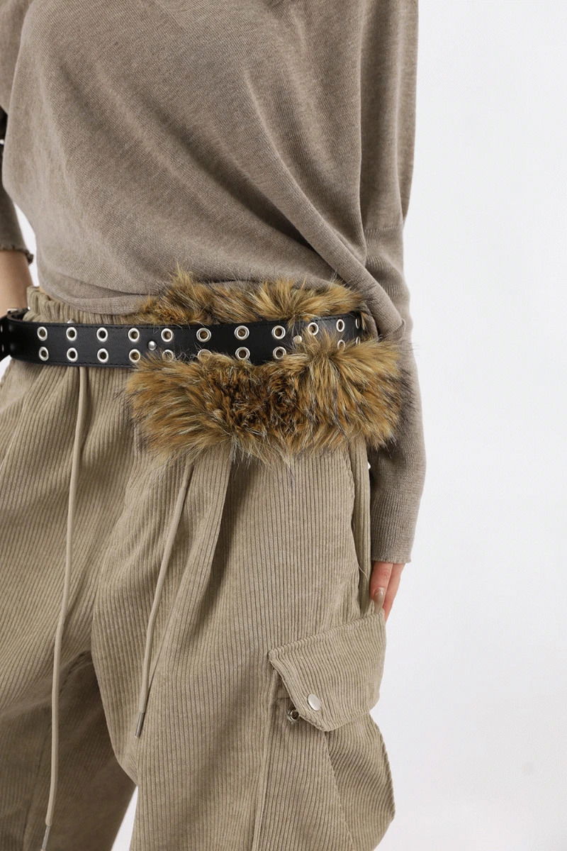 チェスアイレットレザーベルト