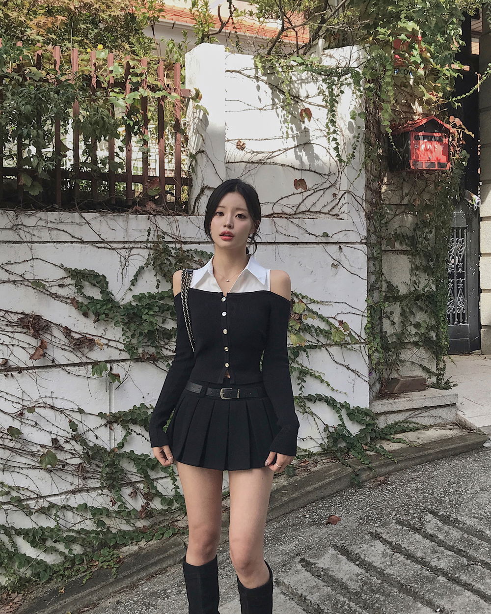 반바지 모델 착용 이미지-S1L62