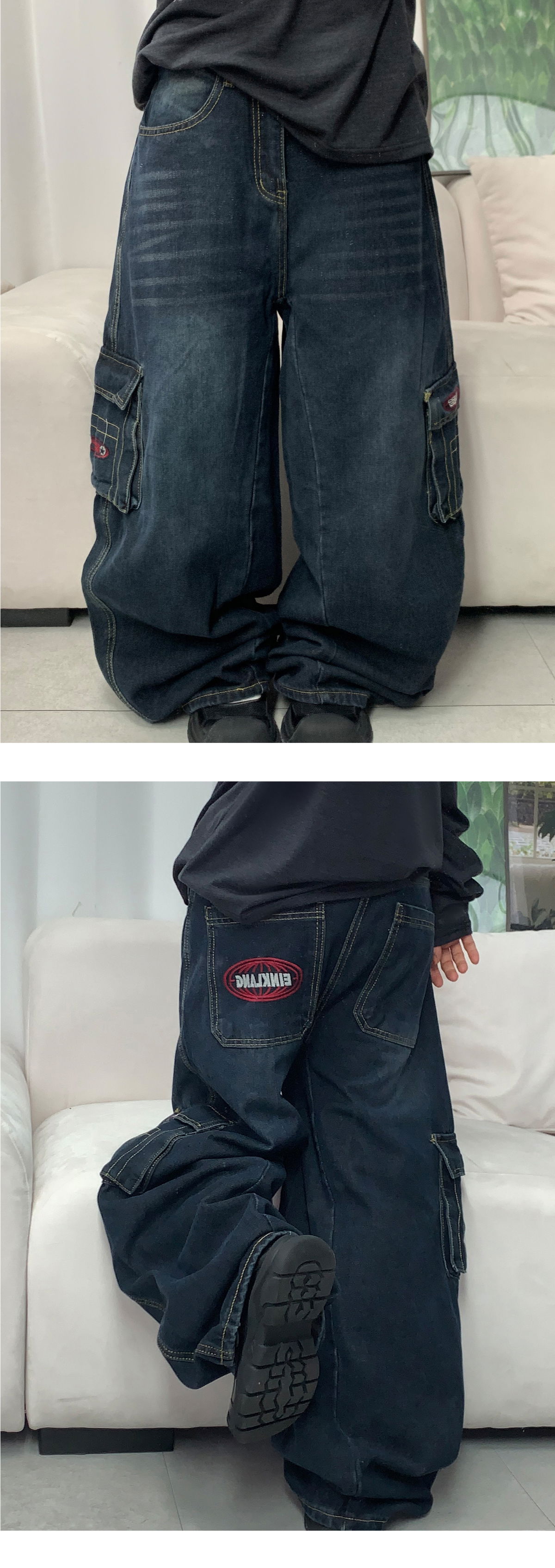 바지 모델 착용 이미지-S1L12