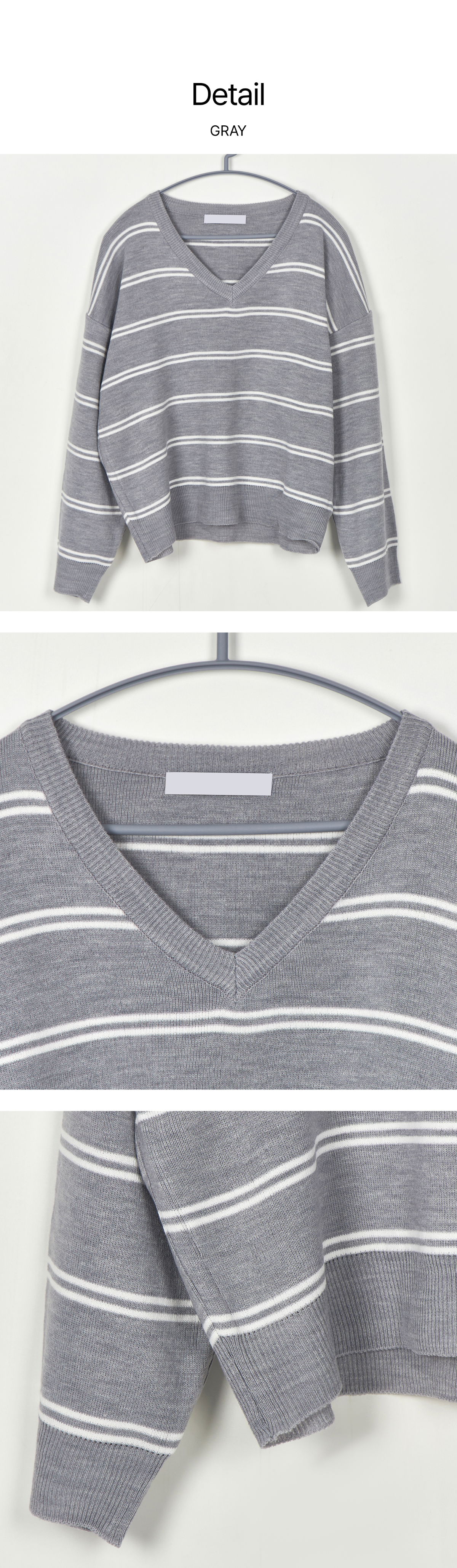 긴팔 티셔츠 그레이 색상 이미지-S1L4