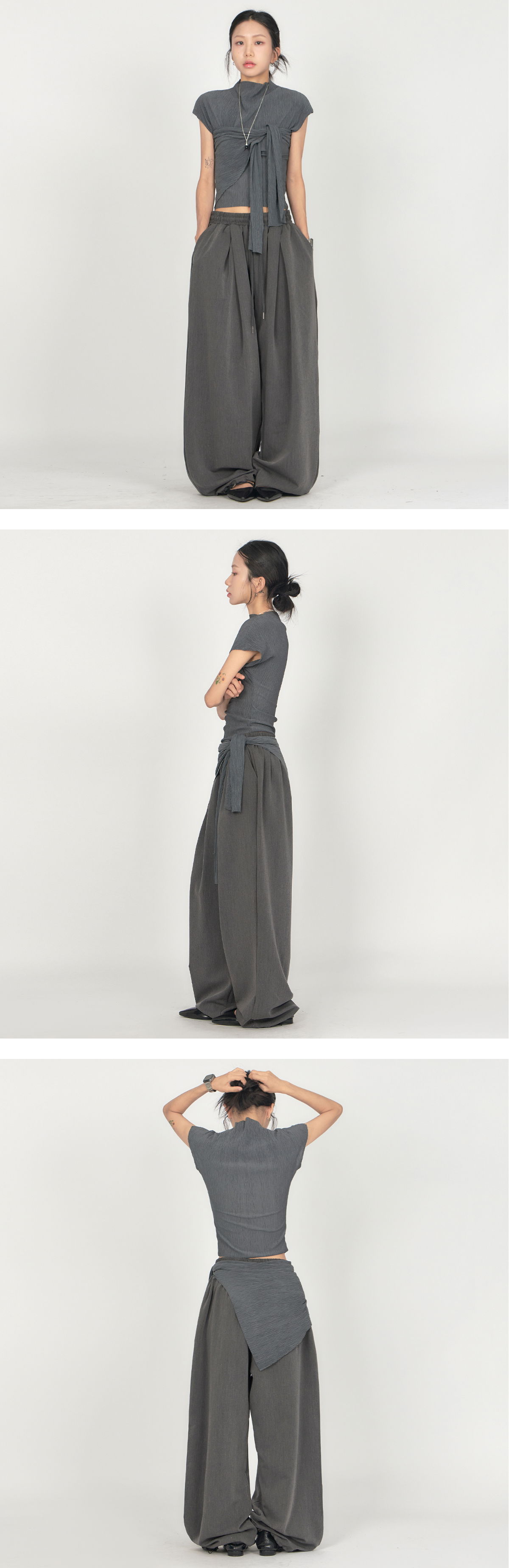 바지 모델 착용 이미지-S1L19