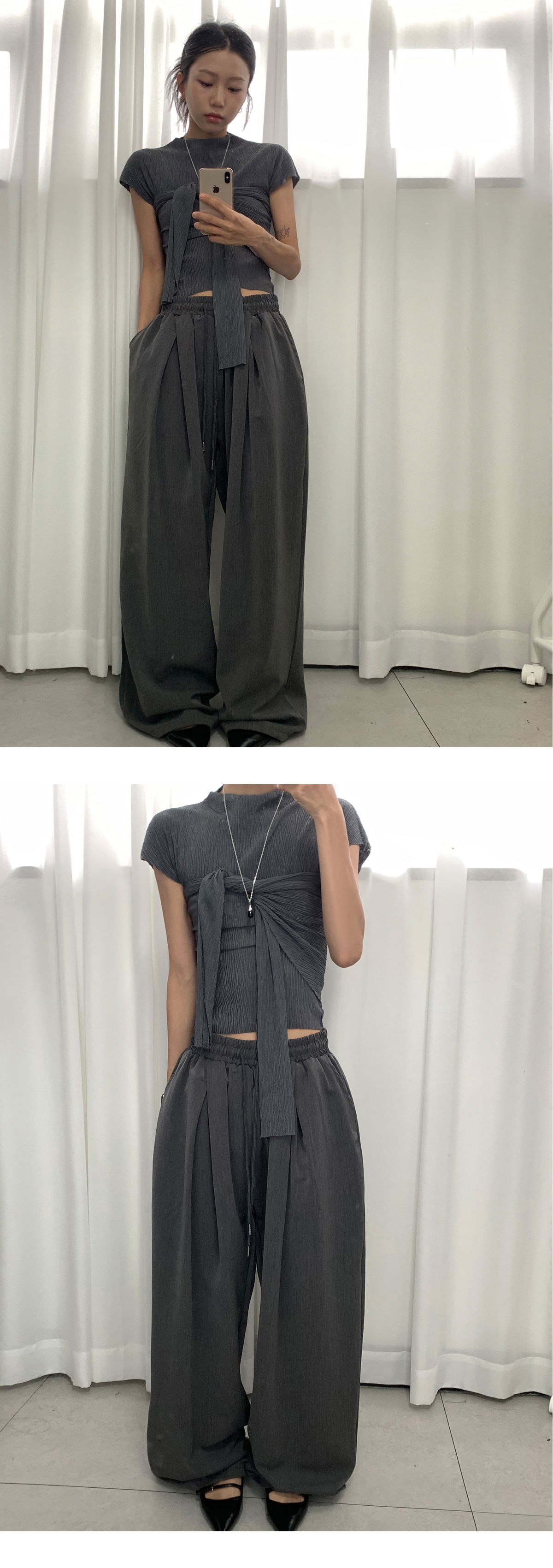 바지 모델 착용 이미지-S1L17