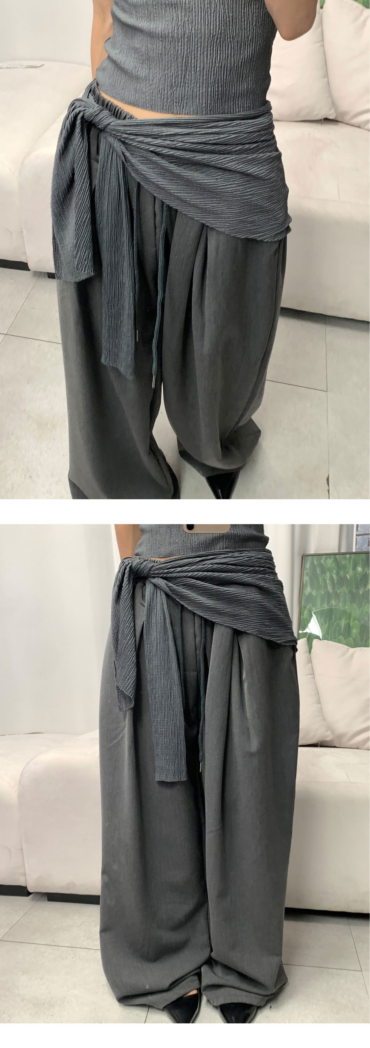 바지 모델 착용 이미지-S1L15